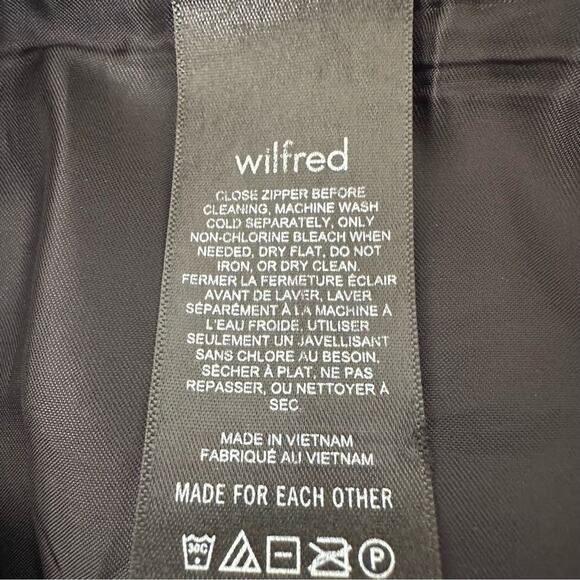 Aritzia Wilfred The Melina Pant High-waisted Vegan Leather Pants Size 10 EUC - Picture 6 of 8